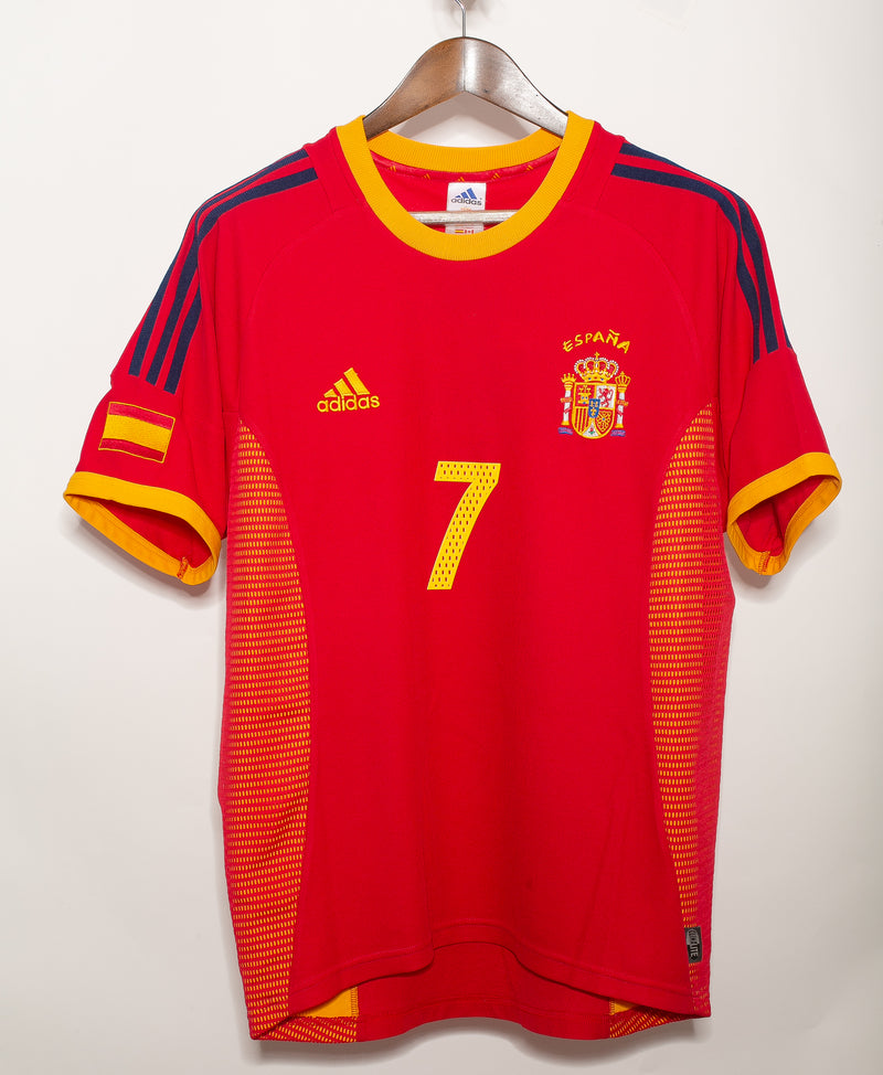 Spain 2002 Raul Home Kit (M)