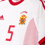 Spain 2002 Puyol Away Kit (YL)