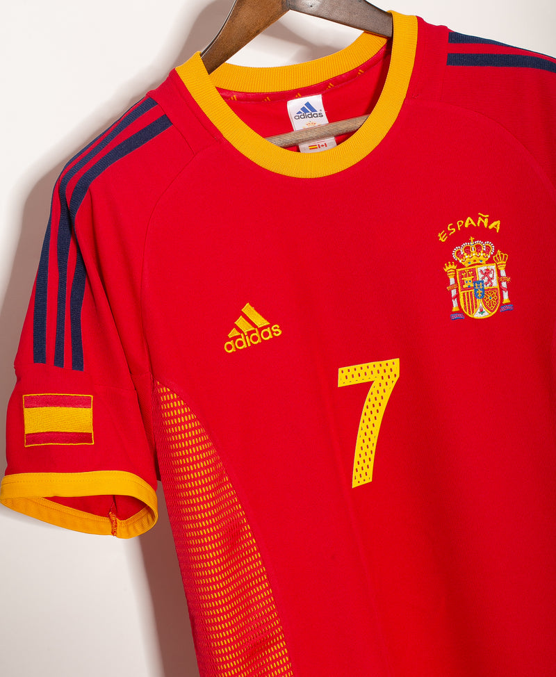 Spain 2002 Raul Home Kit (M)