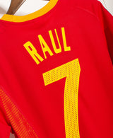 Spain 2002 Raul Home Kit (M)