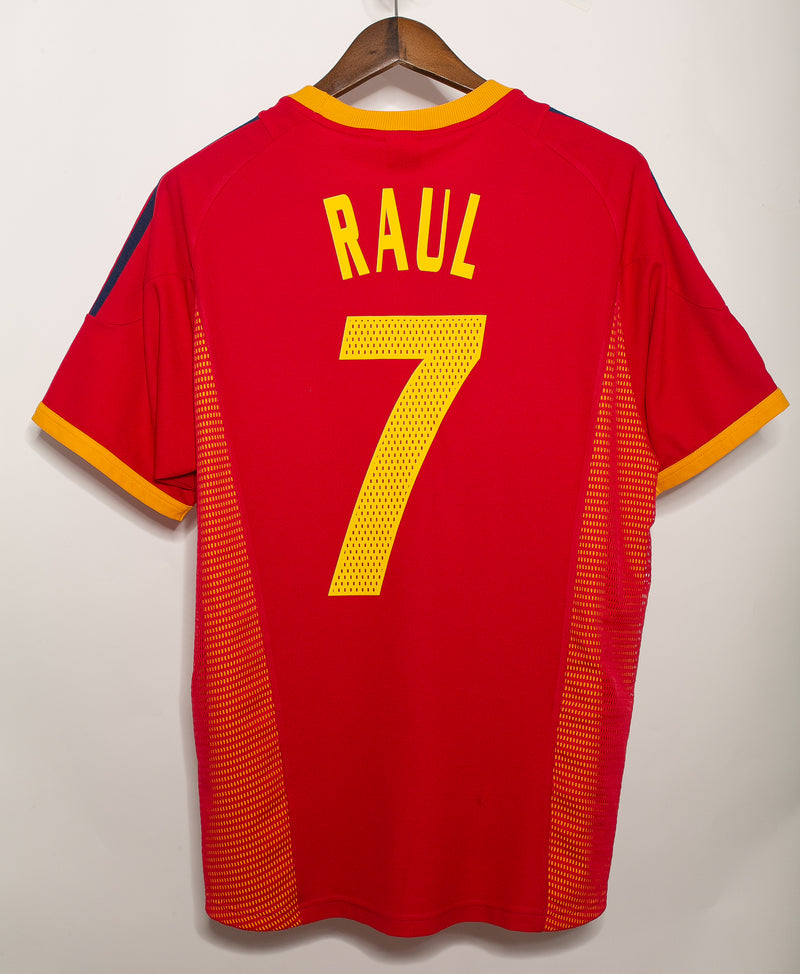 Spain 2002 Raul Home Kit (M)