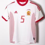 Spain 2002 Puyol Away Kit (YL)