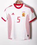 Spain 2002 Puyol Away Kit (YL)
