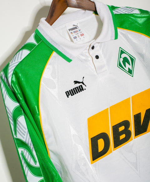 Werder Bremen 1995-96 Long Sleeve Home Kit (S)