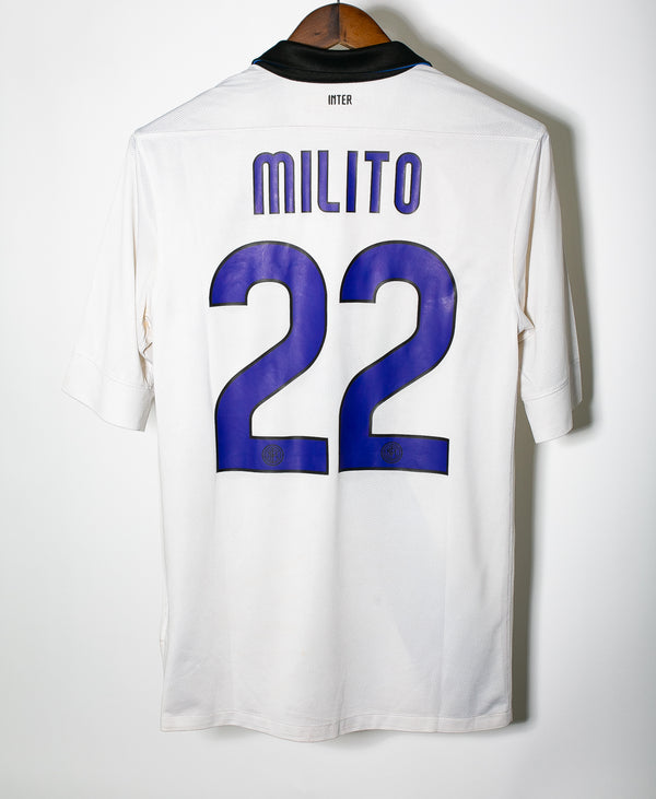 Inter Milan 2011-12 Milito Away Kit (S)