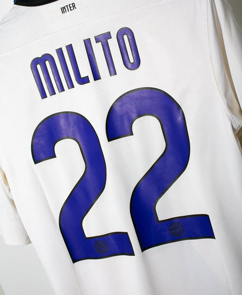 Inter Milan 2011-12 Milito Away Kit (S)