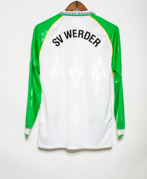 Werder Bremen 1995-96 Long Sleeve Home Kit (S)