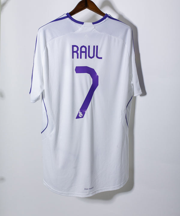 Real Madrid 2007-08 Raul Home Kit (XL)