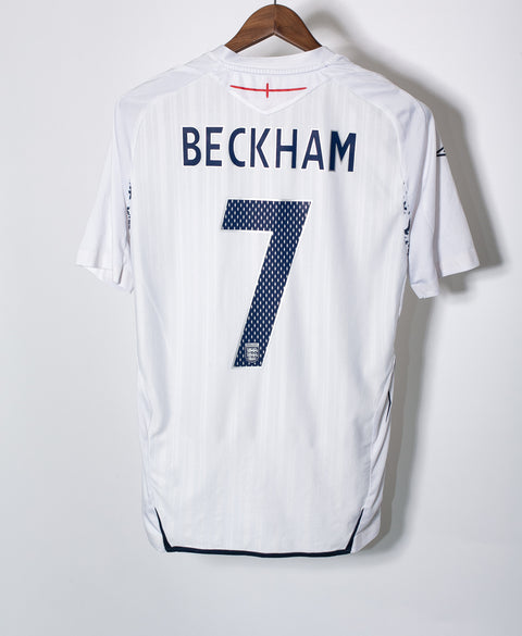 England 2008 Beckham Home Kit (M)