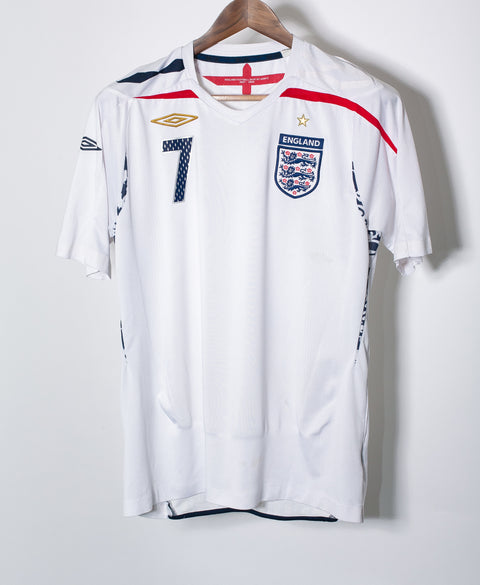 England 2008 Beckham Home Kit (M)