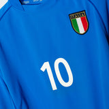 Italy 2002 Totti Long Sleeve Home Kit (L)