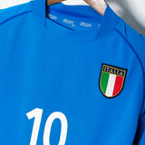 Italy 2002 Totti Long Sleeve Home Kit (L)