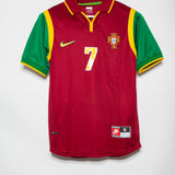 Portugal 1998 Figo Home Kit (S)