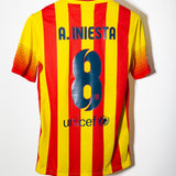 Barcelona 2013-14 Iniesta Away Kit (S)