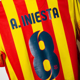 Barcelona 2013-14 Iniesta Away Kit (S)