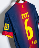 Barcelona 2012-13 Xavi Home Kit (S)