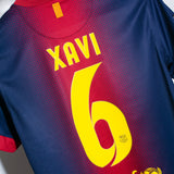 Barcelona 2012-13 Xavi Home Kit (S)