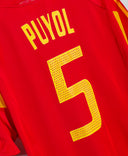 Spain 2004 Puyol Home Kit (L)