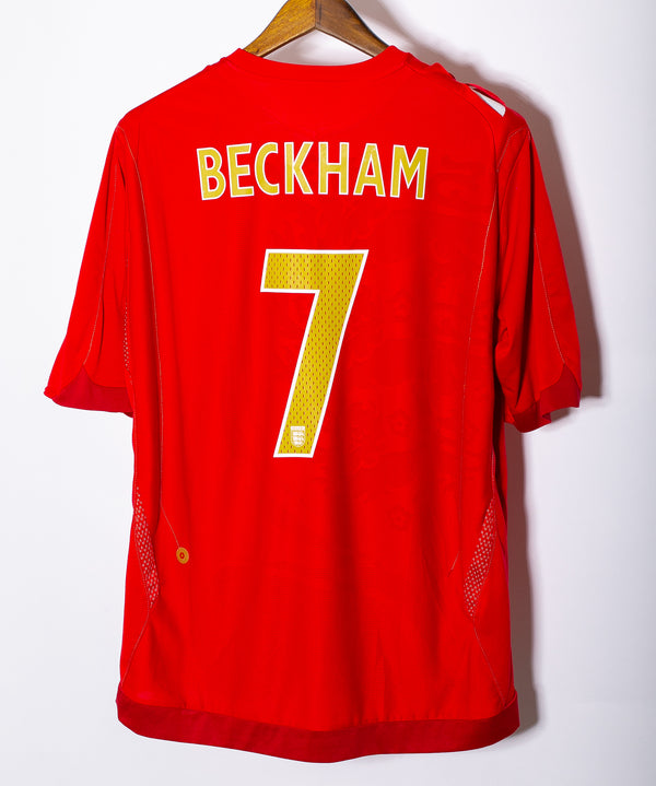 England 2006 Backham Home Kit (XL)