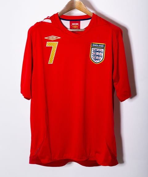 England 2006 Backham Home Kit (XL)