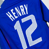 France 2002 Henry Player Issue Home Kit (M)