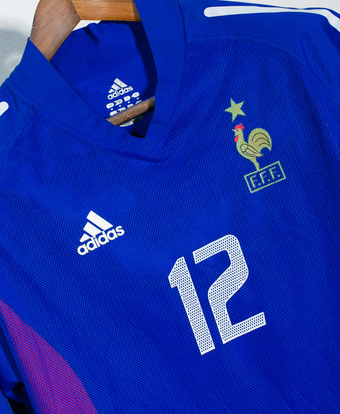 France 2002 Henry Player Issue Home Kit (M)