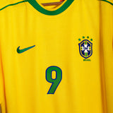 Brazil 1998 Ronaldo Home Kit (L)