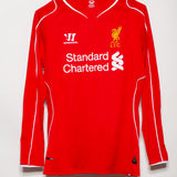 Liverpool 2014-15 Gerrard Long Sleeve Home Kit (M)