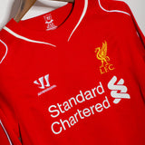 Liverpool 2014-15 Gerrard Long Sleeve Home Kit (M)