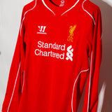 Liverpool 2014-15 Gerrard Long Sleeve Home Kit (M)