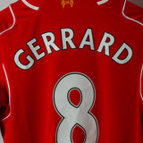 Liverpool 2014-15 Gerrard Long Sleeve Home Kit (M)
