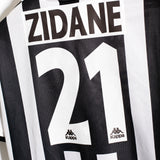 Juventus 1995-96 Zidane Home Kit (XL)