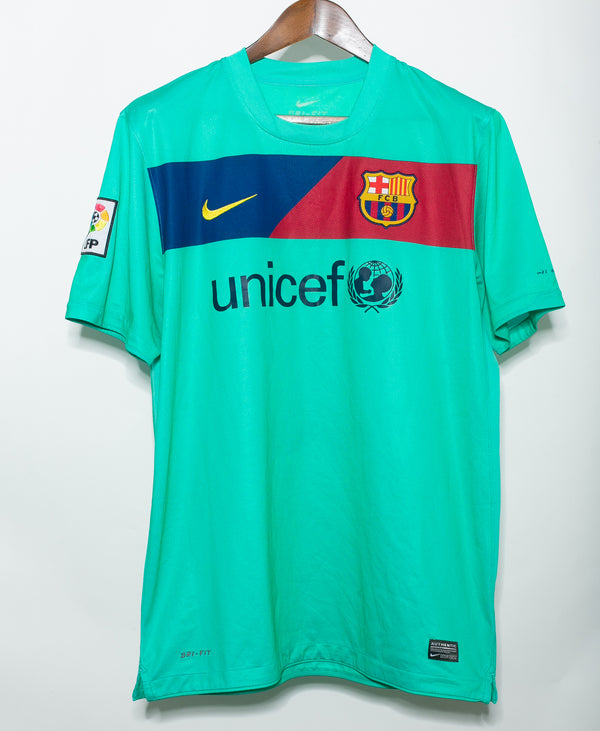 Barcelona 2010-11 Messi Away Kit (L)