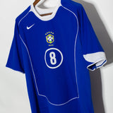 Brazil 2004 Kaka Away Kit (XL)