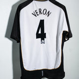 Manchester United 2001-02 Veron Away Reversible Kit (2XL)