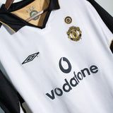 Manchester United 2001-02 Veron Away Reversible Kit (2XL)