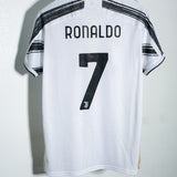 Juventus 2020-21 Ronaldo Home Kit (L)