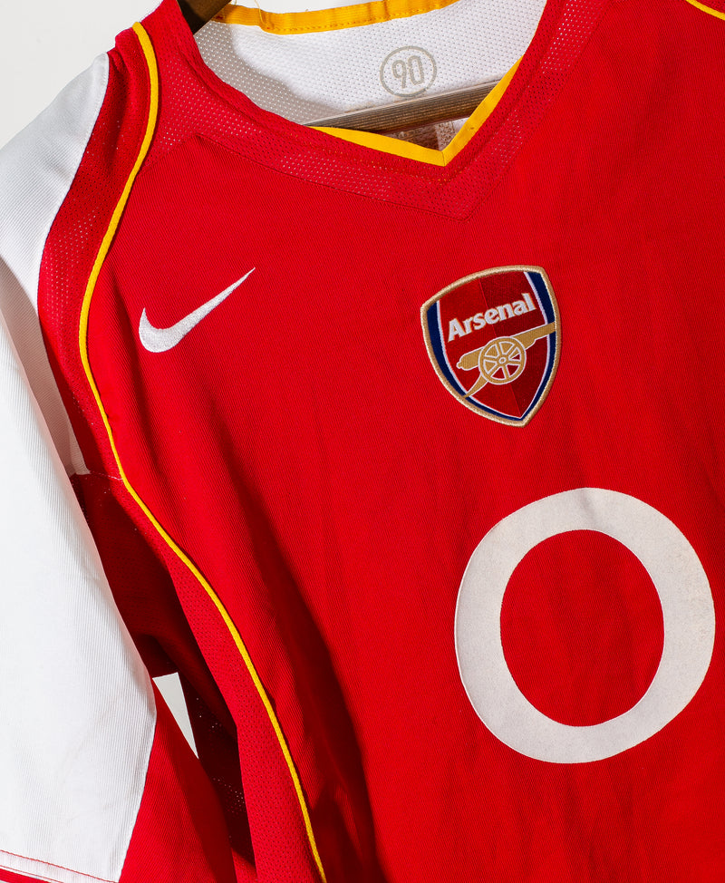 Arsenal 2004-05 Bergkamp Home Kit (M)