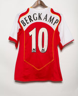 Arsenal 2004-05 Bergkamp Home Kit (M)