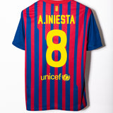 Barcelona 2011-12 Iniesta Home Kit (M)