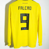 Colombia 2018 Falcao Long Sleeve Home Kit (M)