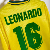 Brazil 1996 Leonardo Long Sleeve Home Kit (L)