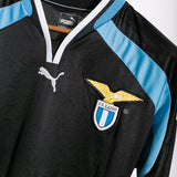 Lazio 2000-01 Veron Long Sleeve Away Kit (M)