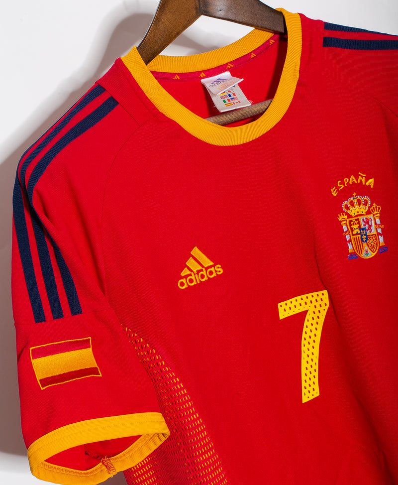 Spain 2002 Raul Home Kit (M)