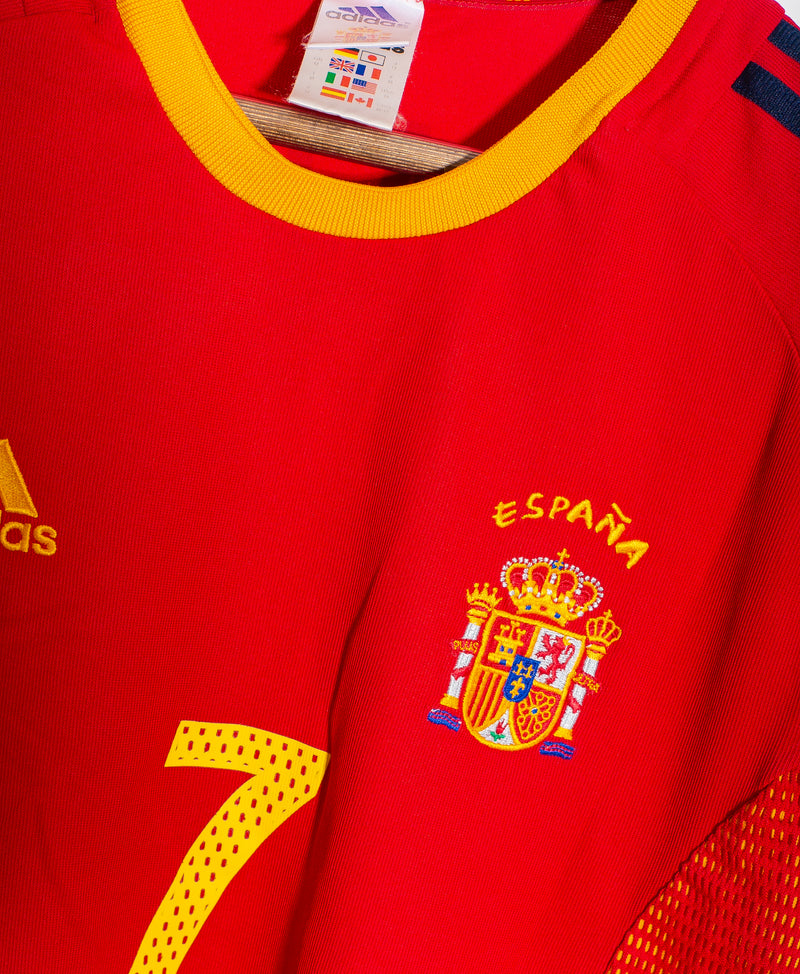 Spain 2002 Raul Home Kit (M)