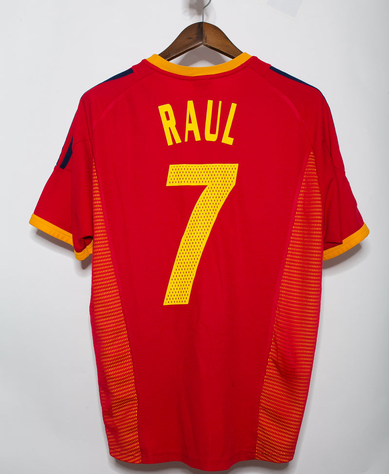 Spain 2002 Raul Home Kit (M)