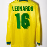 Brazil 1996 Leonardo Long Sleeve Home Kit (L)