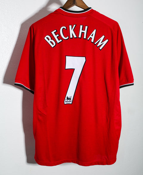 Manchester United 2000-02 Beckham Home Kit (XL)