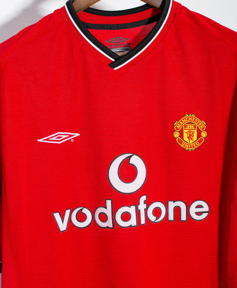 Manchester United 2000-02 Beckham Home Kit (XL)