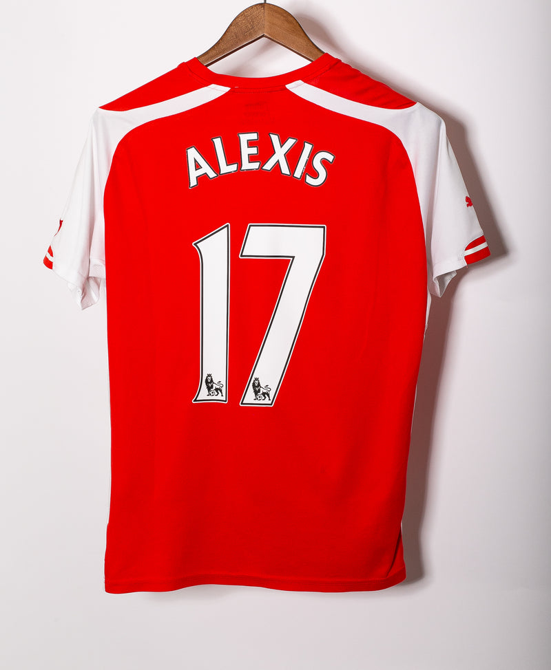 Arsenal 2014-15 Alexis Home Kit (M)